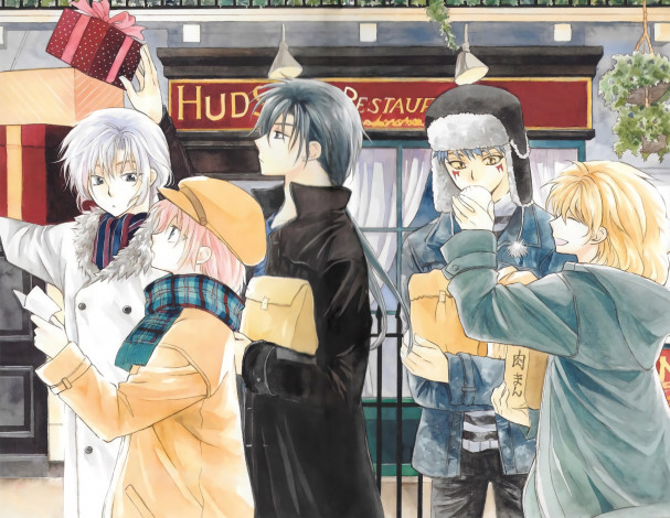 Обои картинки фото аниме, akatsuki no yona, рассвет, йоны