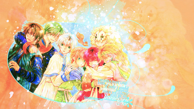 Обои картинки фото аниме, akatsuki no yona, рассвет, йоны