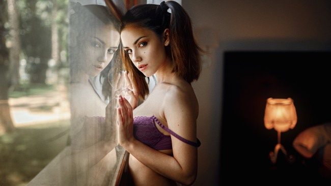 Обои картинки фото девушка, девушки, -unsort , брюнетки, темноволосые, delaia, gonzalez, модель