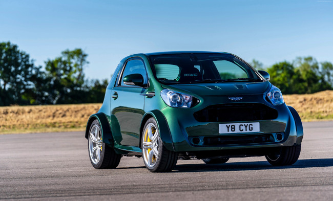 Обои картинки фото 2018 aston martin v8 cygnet concept, автомобили, aston martin, концепт, астон, мартин, мини, concept, 2018, aston, martin, v8, cygnet