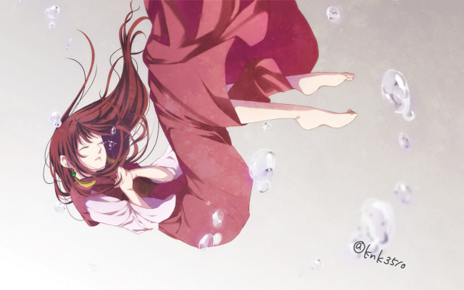 Обои картинки фото аниме, akatsuki no yona, рассвет, йоны