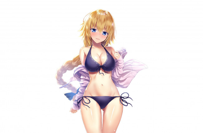 Обои картинки фото аниме, fate, stay night, девушка, фон, взгляд