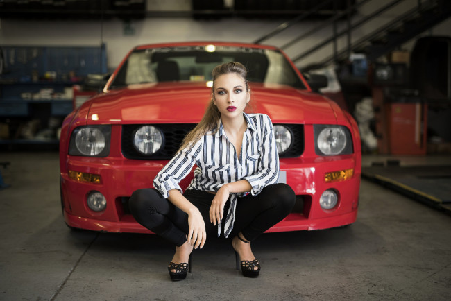 Обои картинки фото автомобили, -авто с девушками, авто, девица