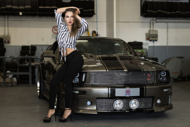 Обои картинки фото автомобили, -авто с девушками, авто, девица