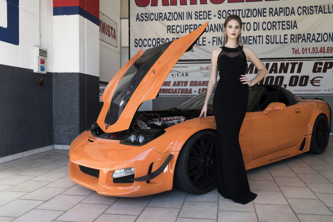 Обои картинки фото автомобили, -авто с девушками, авто, девица