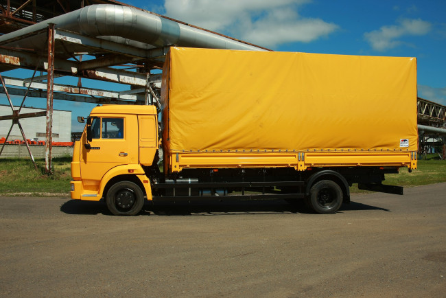 Обои картинки фото автомобили, камаз, kamaz