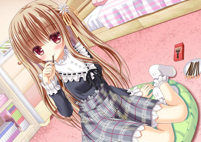 Обои картинки фото аниме, unknown,  другое , девушка