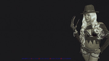 Картинка календари компьютерный+дизайн девушка шляпа 2019 calendar женщина фон черный