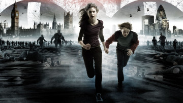 Картинка кино+фильмы 28+weeks+later зомби трупы города парень девушка