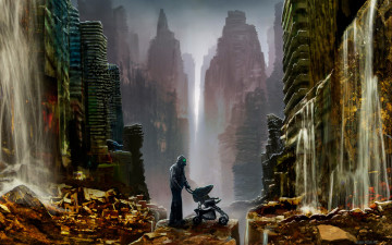 Картинка фэнтези романтика+апокалипсиса romantically apocalyptic