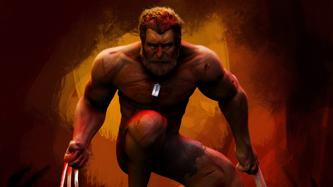 Обои картинки фото рисованное, комиксы, wolverine