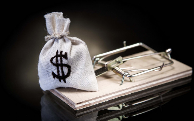 Обои картинки фото юмор и приколы, мышеловка, мешок