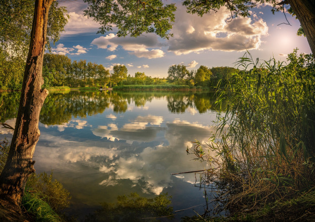 Обои картинки фото природа, реки, озера, простор