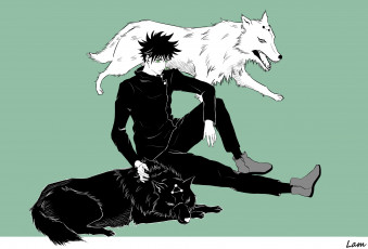 Картинка аниме jujutsu+kaisen магическая битва