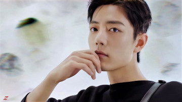 Картинка мужчины xiao+zhan актер лицо