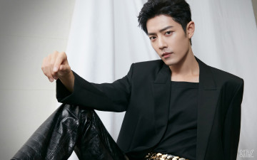 Картинка мужчины xiao+zhan актер пиджак штаны пояс