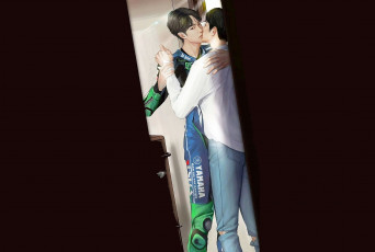 Картинка рисованное люди ван ибо сяо чжань