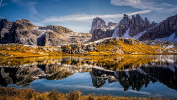 Картинка lago+dei+piani south+tyrol italy природа реки озера lago dei piani south tyrol