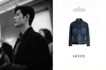 Картинка мужчины xiao+zhan актер лицо куртка