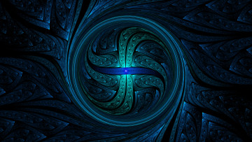 обоя 3д графика, фракталы , fractal, фракталл