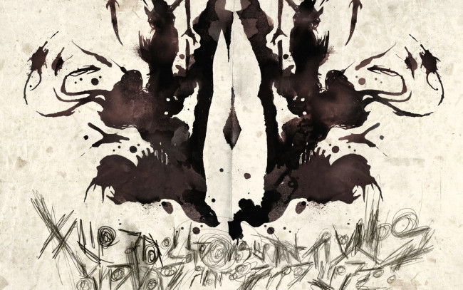 Обои картинки фото видео игры, dead space 2, пятно, надпись