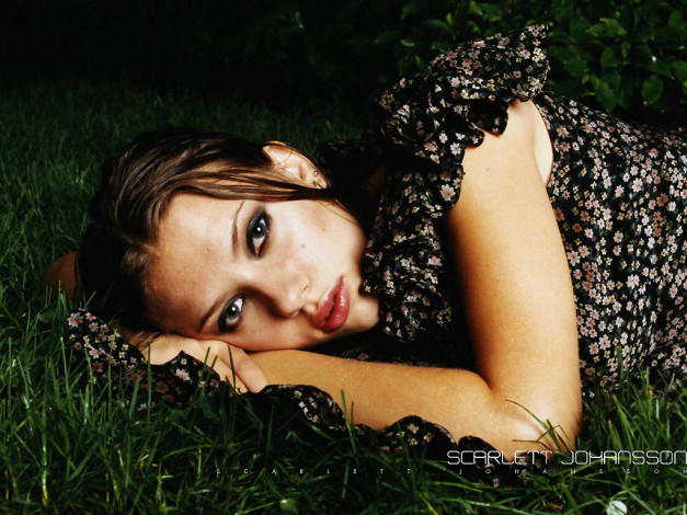 Обои картинки фото Scarlett Johansson, девушки