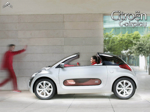 Обои картинки фото citroen, airplay, автомобили