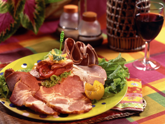 Обои картинки фото еда, мясные, блюда