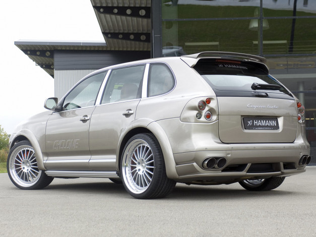 Обои картинки фото hamann, porsche, cayenne, cyclone, автомобили