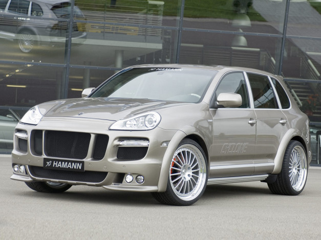 Обои картинки фото hamann, porsche, cayenne, cyclone, автомобили