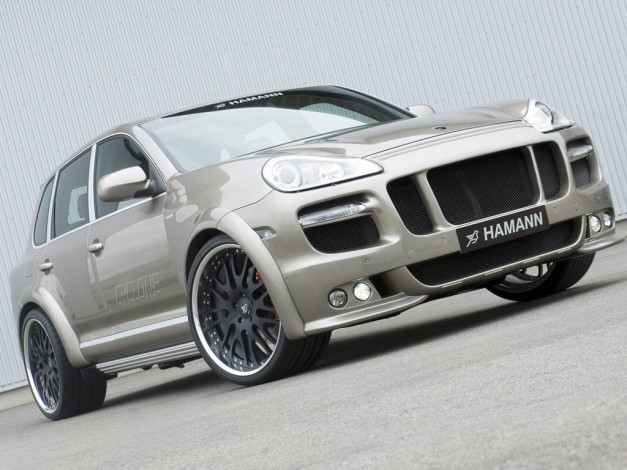 Обои картинки фото hamann, porsche, cayenne, cyclone, автомобили