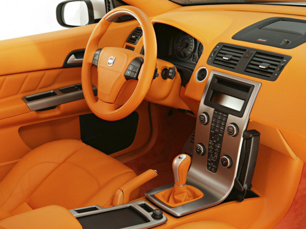 Обои картинки фото volvo, c30, heico, автомобили, спидометры, торпедо