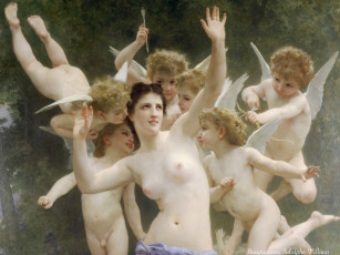 обоя william, adolphe, bouguereau, рисованные