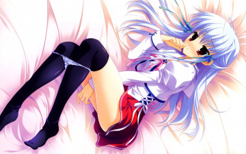 обоя аниме, gift, eternal, rainbow