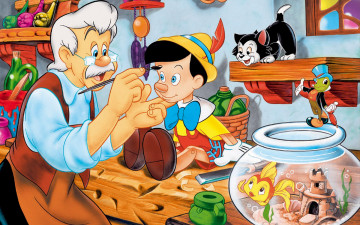 обоя мультфильмы, pinocchio