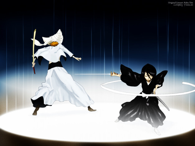Обои картинки фото аниме, bleach