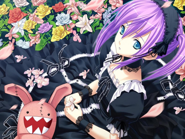 Обои картинки фото аниме, halloween, magic