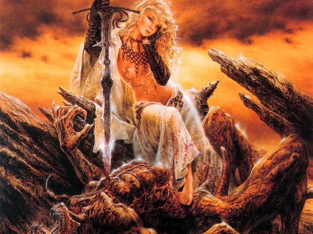 Обои картинки фото фэнтези, luis, royo