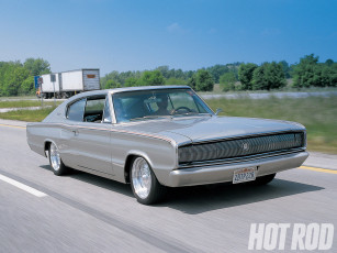 Картинка 1966 dodge charger автомобили
