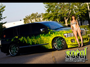 Картинка автомобили авто девушками