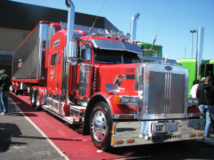 Картинка автомобили peterbilt