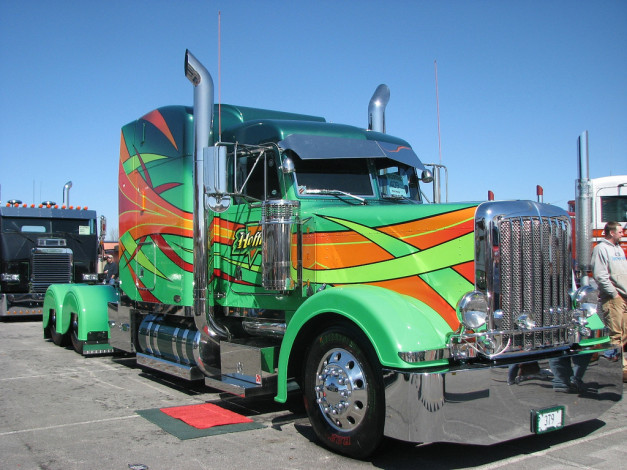 Обои картинки фото автомобили, peterbilt