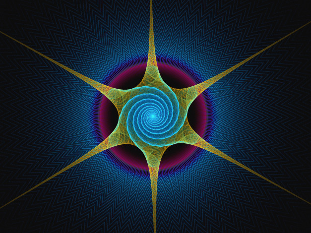 Обои картинки фото 3д, графика, fractal, фракталы, узор, тёмный