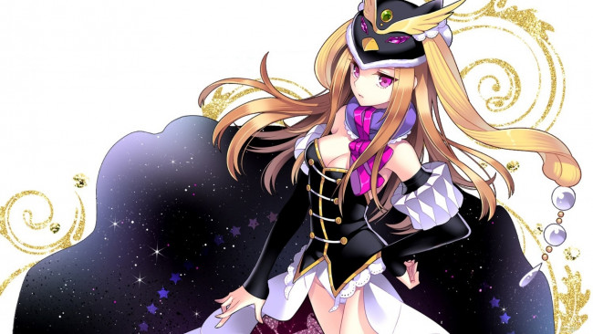 Обои картинки фото аниме, mawaru, penguin, drum, девушка, платье, пингвин