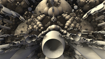 Картинка 3д графика fractal фракталы узор фон цвета