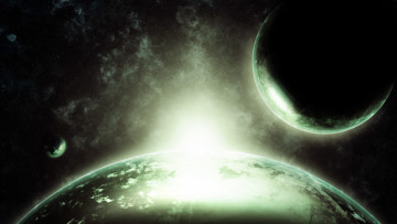 Картинка космос арт планета