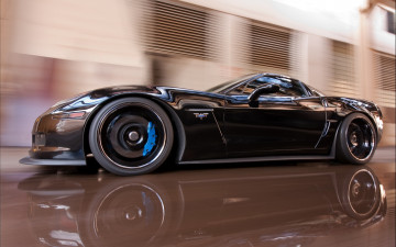 Картинка corvette автомобили скорость красота изящество автомобиль