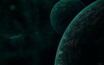 Картинка космос арт планета