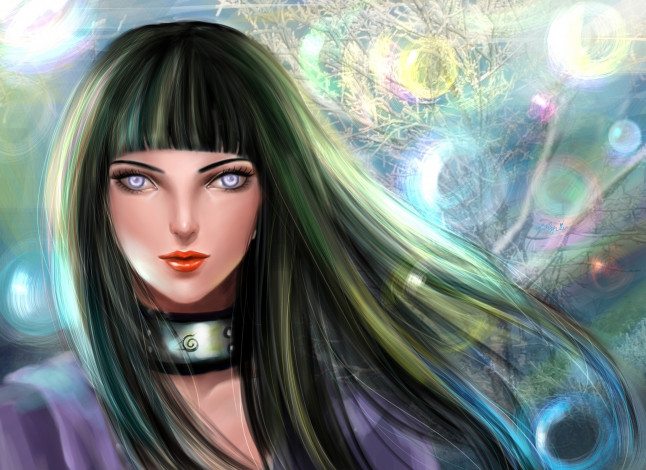 Обои картинки фото фэнтези, девушки, бандана, лицо, девушка