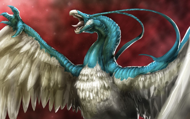 Обои картинки фото фэнтези, драконы, пасть, когти